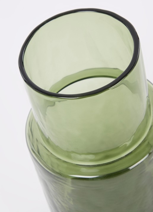 HKliving Tube waterkaraf 80 cl - voorkant 2 olijfgroen