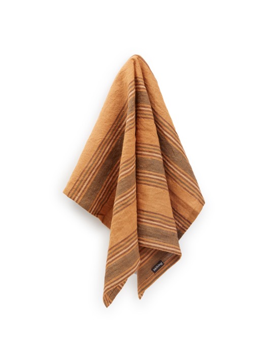 HKliving Vida theedoek in linnenblend 50 x 70 cm