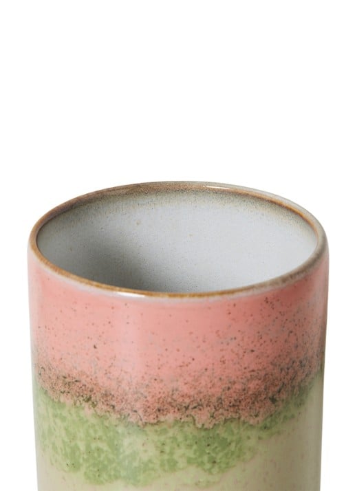 HKliving Voorraadpot 22,5 cm - achterkant roze