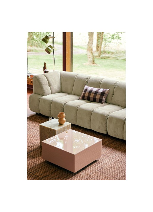 HKliving Woven sierkussen 60 x 35 cm - voorkant 2 grijs