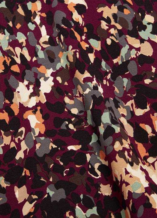 Hobbs Aimee printed top - detail 3 paars