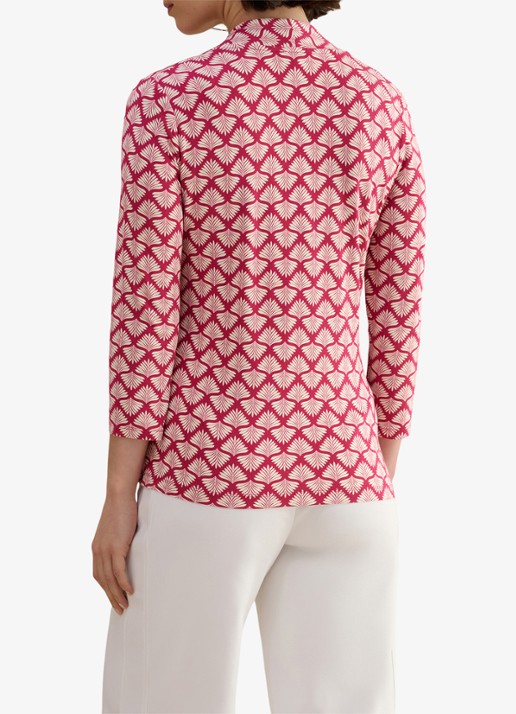 Hobbs Aimee printed top - achterkant 6 rood
