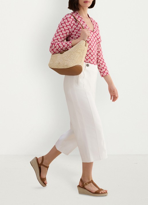 Hobbs Aimee printed top - voorkant 5 rood
