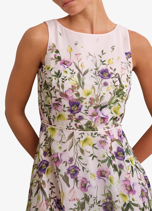 Hobbs Carly midi jurk met bloemenprint