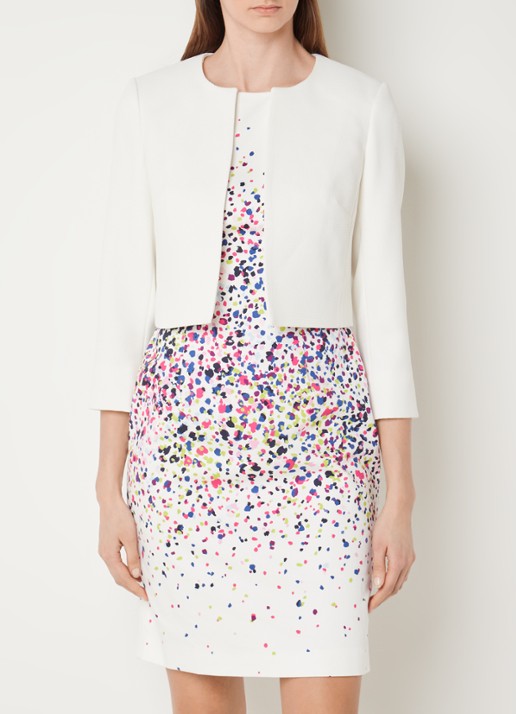 Hobbs Elize cropped blazer met structuur