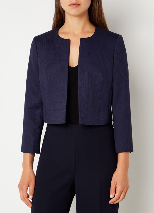 Hobbs Elize cropped blazer met structuur