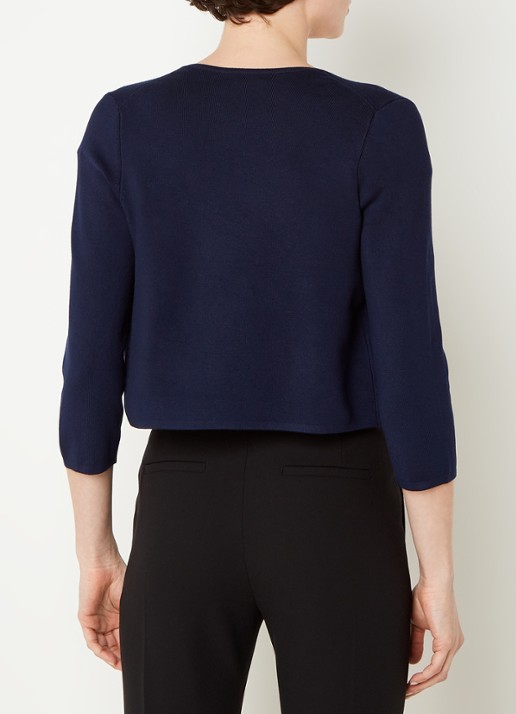 Hobbs ELLA CARDIGAN - achterkant 8 donkerblauw