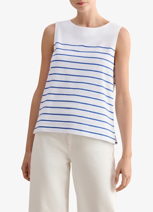 Hobbs Fern top met streepprint