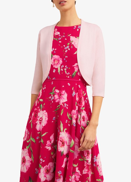 Hobbs Fijngebreide vest met stretch