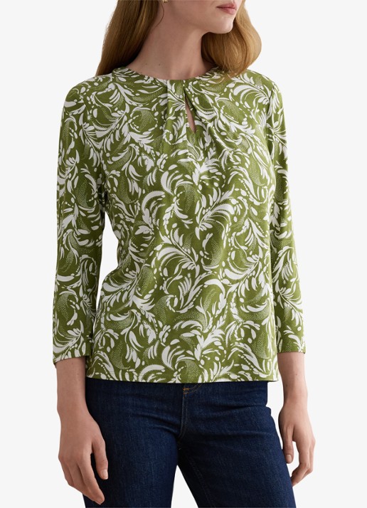 Hobbs Julia top met grafische print