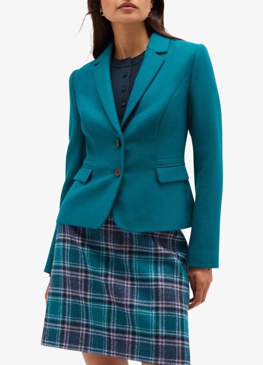 Hobbs Single-breasted blazer van wol