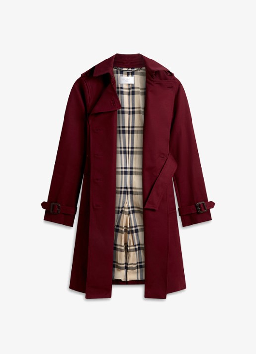 Hobbs Skylar double-breasted trenchcoat met strikceintuur
