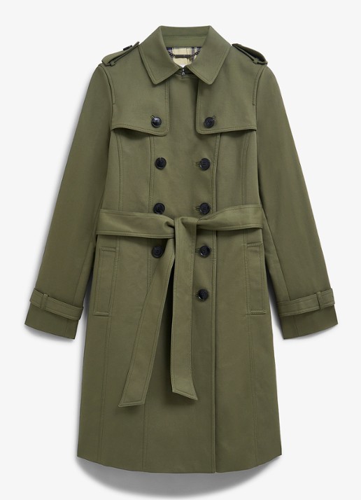Hobbs Skylar trenchcoat met steekzakken