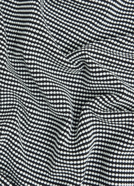 Hobbs Tali top in katoenblend met streepprint - detail 7 donkerblauw