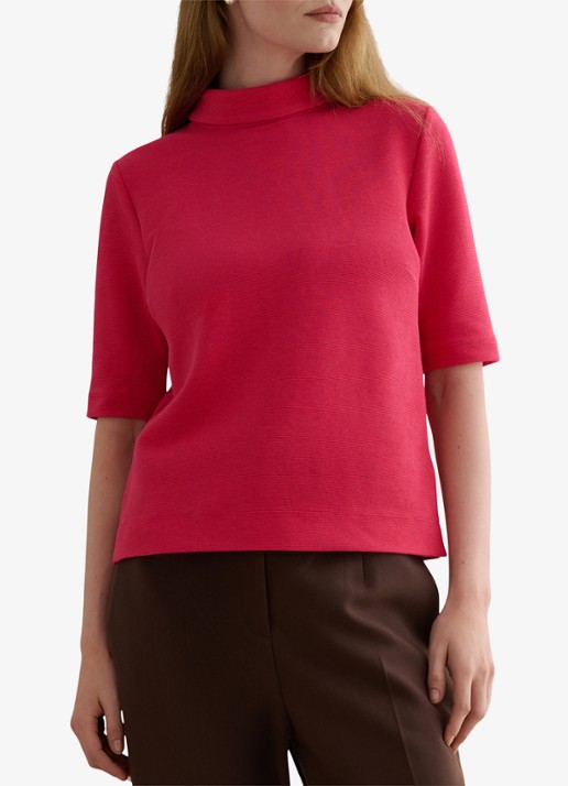 Hobbs Tali top in katoenblend met streepprint