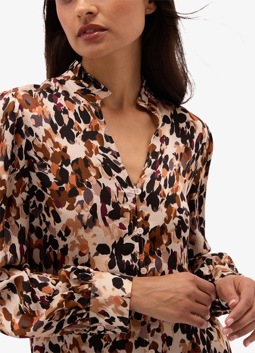 Hobbs Yasmina blouse met grafische print