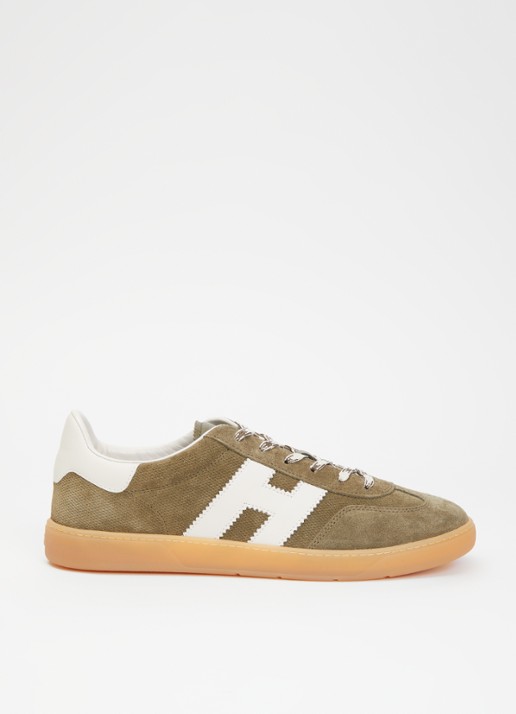 Hogan Cool sneaker van leer met suède details