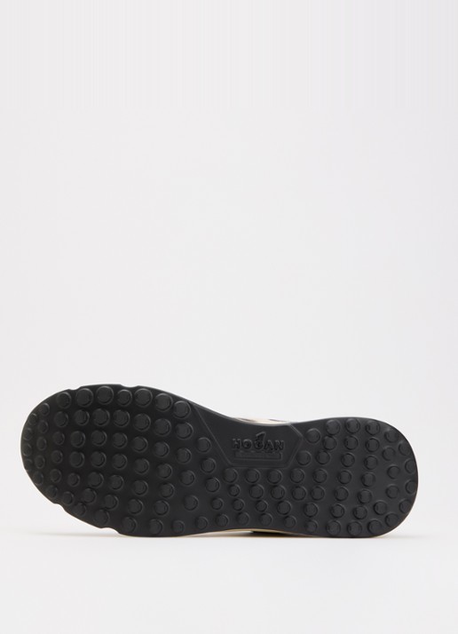 Hogan Hyperlight sneaker van suède met details van leer  - detail 5 donkerblauw