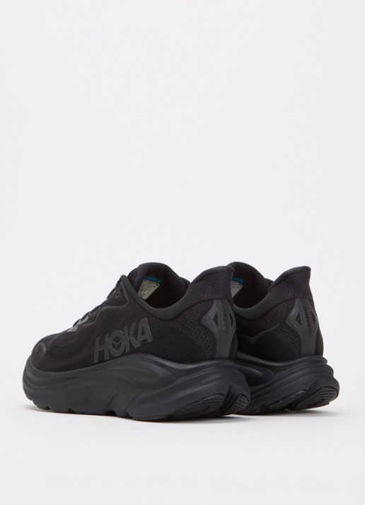 HOKA Clifton 10 sneaker met mesh details - achterkant 5 zwart