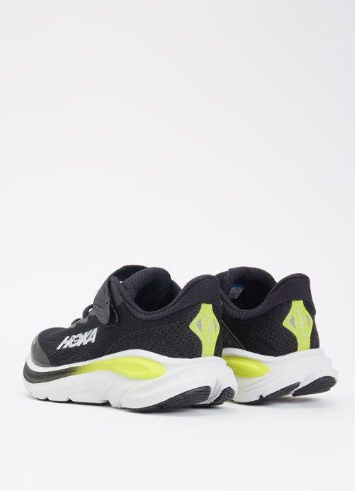 HOKA Clifton 10 sneaker met mesh details - achterkant 2 zwart