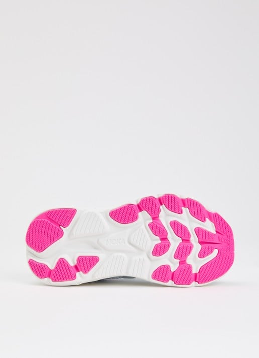 HOKA Clifton 10 sneaker met mesh details - detail lichtblauw