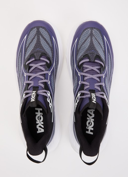 HOKA Mach Remastered sneaker met details van mach - detail 3 paars