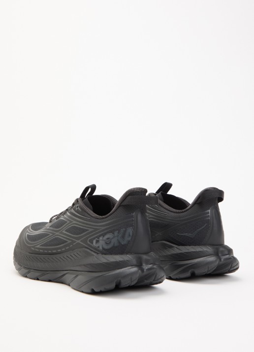 HOKA Mach Remastered sneaker met mesh details - achterkant zwart