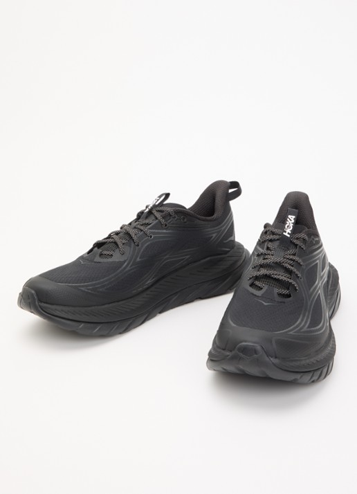 HOKA Mach Remastered sneaker met mesh details - detail 2 zwart