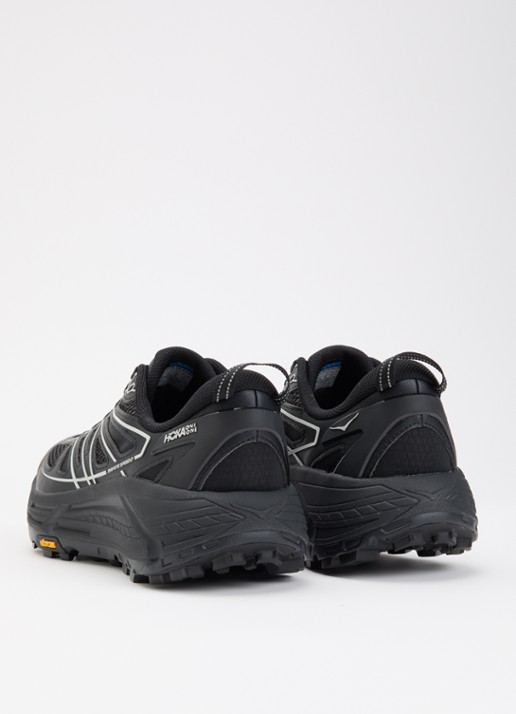 HOKA Mafate Speed 2 sneaker van mesh - achterkant 5 zwart