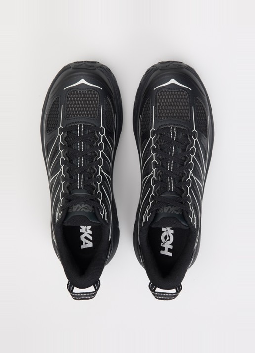 HOKA Mafate Speed 2 sneaker van mesh - detail 3 zwart