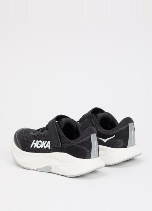 HOKA Rincon 4 sneakers met gebreid bovenwerk - achterkant 4 zwart
