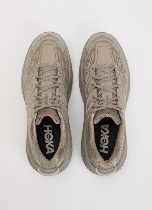 HOKA Speedgoat 2 sneaker van mesh met logo - detail 3 mosgroen