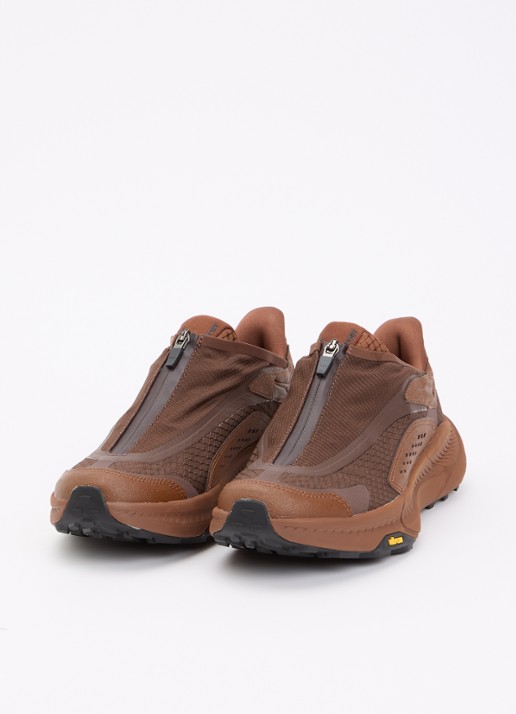 HOKA U Project Transport sneaker met mesh detail - detail 8 bruin
