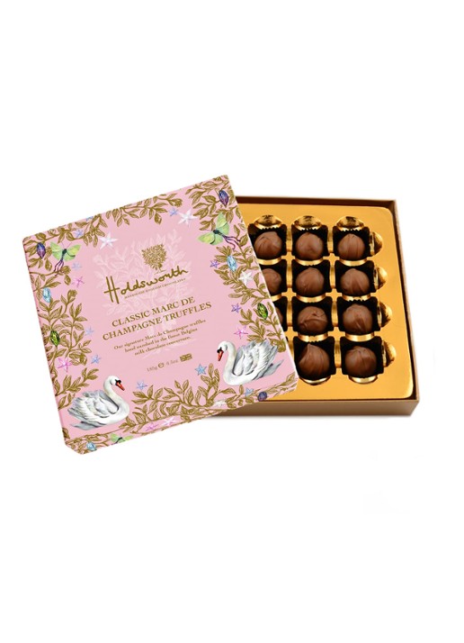 Holdsworth Klassieke Marc de Champagne truffels 16 stuks