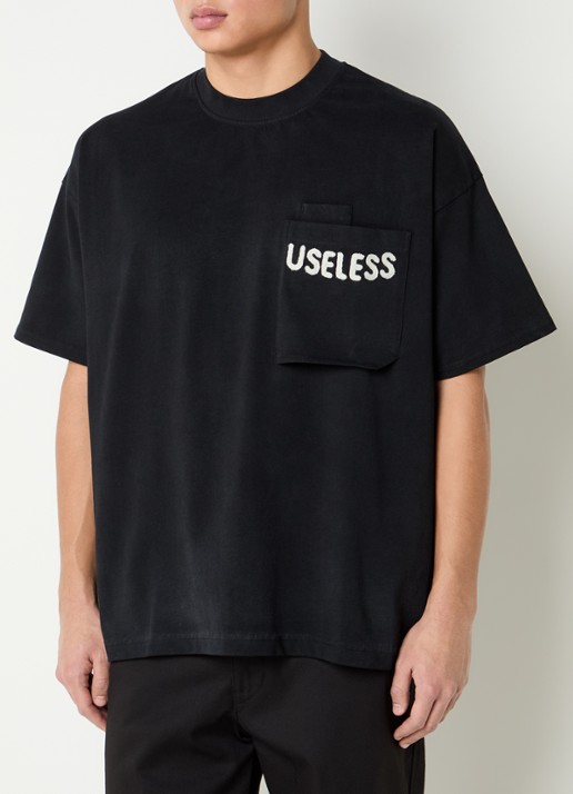 Hopeium T-shirt met borduring