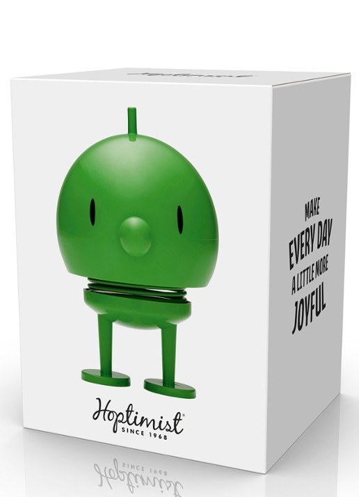 Hoptimist Bumble M ornament 9,5 cm - detail 3 groen