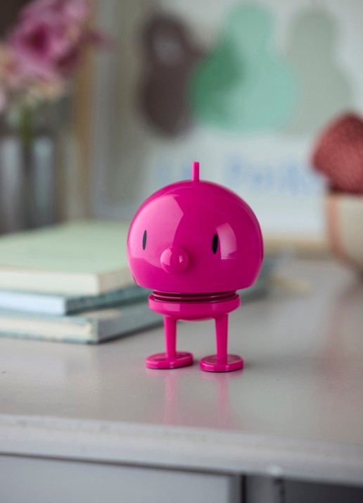 Hoptimist Bumble M ornament 9,5 cm - detail 5 roze