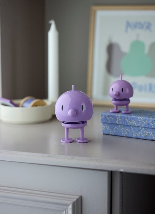Hoptimist Hoptimist Bumble S ornament 7,6 cm - detail 5 lavendel