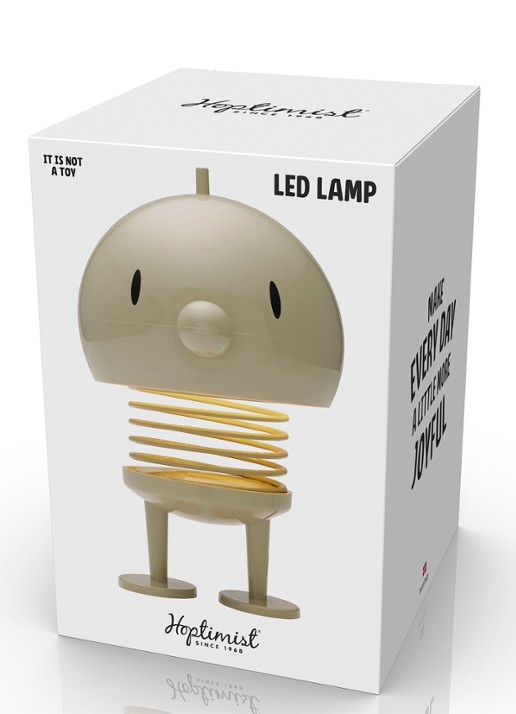 Hoptimist Led lamp L 15 cm - detail beige