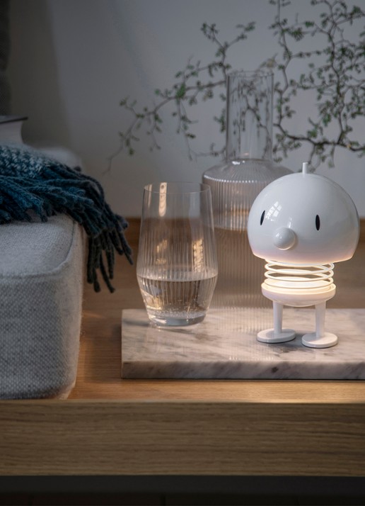 Hoptimist Led lamp L 15 cm - voorkant 2 wit