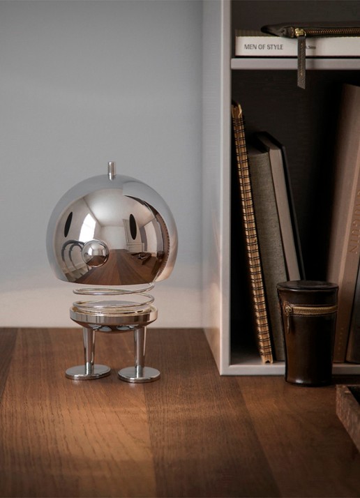 Hoptimist Led lamp XL 24 cm - voorkant 5 zilver