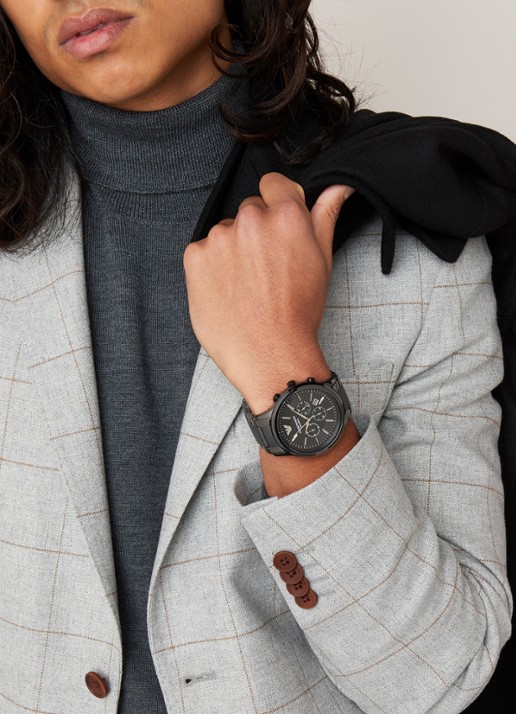 Horloge AR1451 - voorkant 2 antraciet