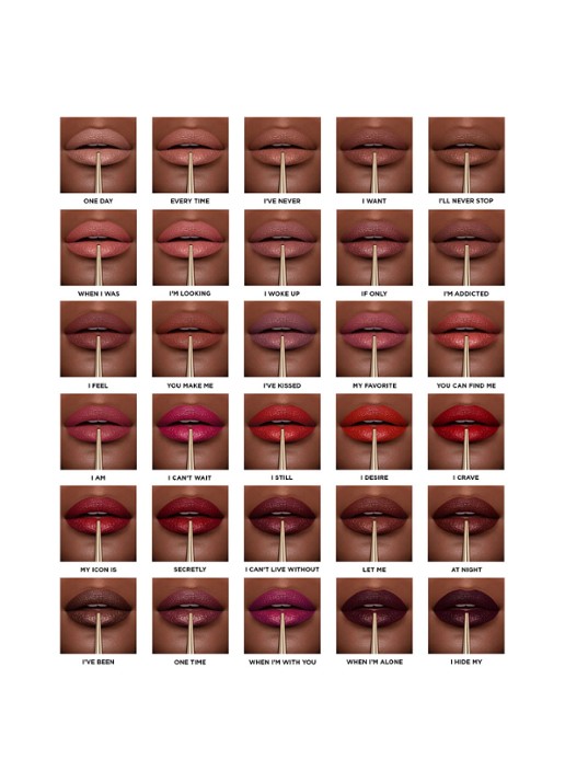Hourglass CONFESSION™ Ultra Slim High Intensity Refillable lipstick - navulbare lipstick - detail 2 at night