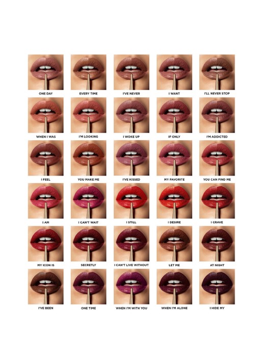 Hourglass CONFESSION™ Ultra Slim High Intensity Refillable lipstick - navulbare lipstick - detail 3 at night