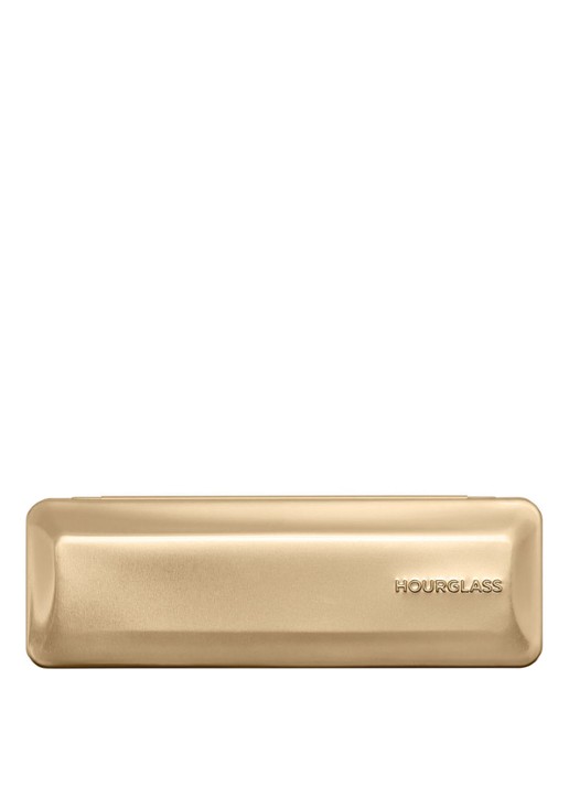 Hourglass Curator 5-Pan Palette - leeg oogschaduw palette - voorkant 6 zwart/goud