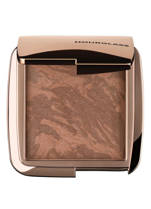 Hourglass Mini AMBIENT™ Lightning Bronzer - travel size - voorkant 2 radiant bronze light