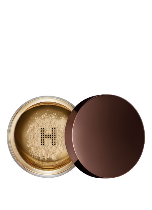 Hourglass Mini VEIL™ Translucent Setting Powder - travel size losse poeder - voorkant 4 donkerbeige