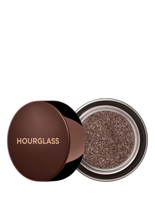 Hourglass SCATTERED LIGHT™ Glitter Eyeshadow - crème oogschaduw - voorkant smoke