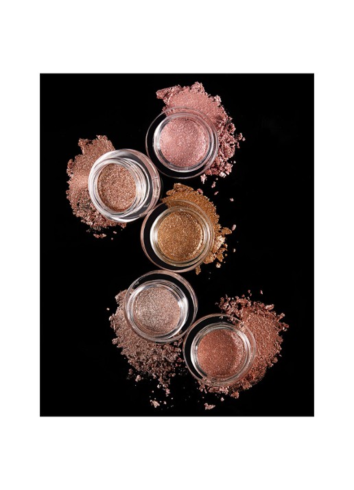 Hourglass SCATTERED LIGHT™ Glitter Eyeshadow - crème oogschaduw - detail 5 smoke