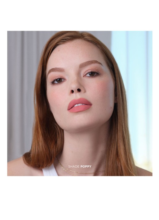 Hourglass Unlocked Soft Matte Lipstick - lipstick - detail 5 346 poppy